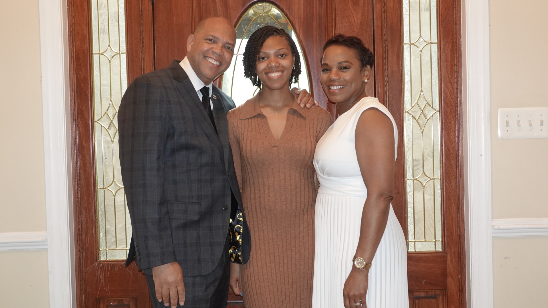 Julian Jones with family